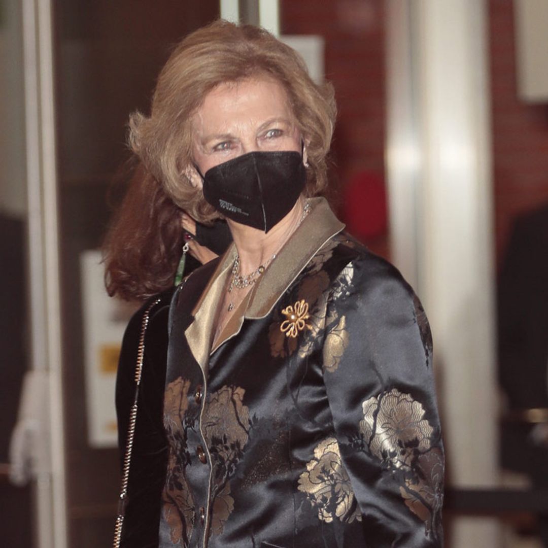 Doña Sofía se va de concierto un día después de soplar las velas en su cumpleaños