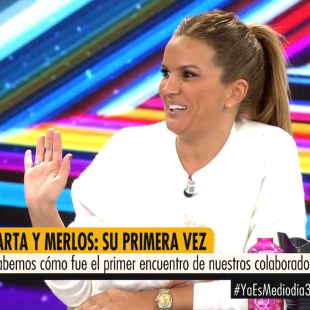 Marta López cuenta cómo comenzó su relación con Alfonso Merlos