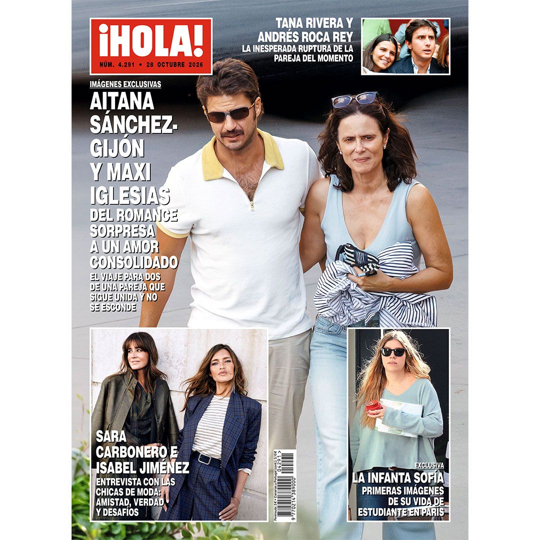 Una escapada romántica, una inesperada ruptura, una infanta española en París y un reportaje de moda con Sara Carbonero e Isabel Jiménez: las grandes exclusivas de la semana en ¡HOLA!
