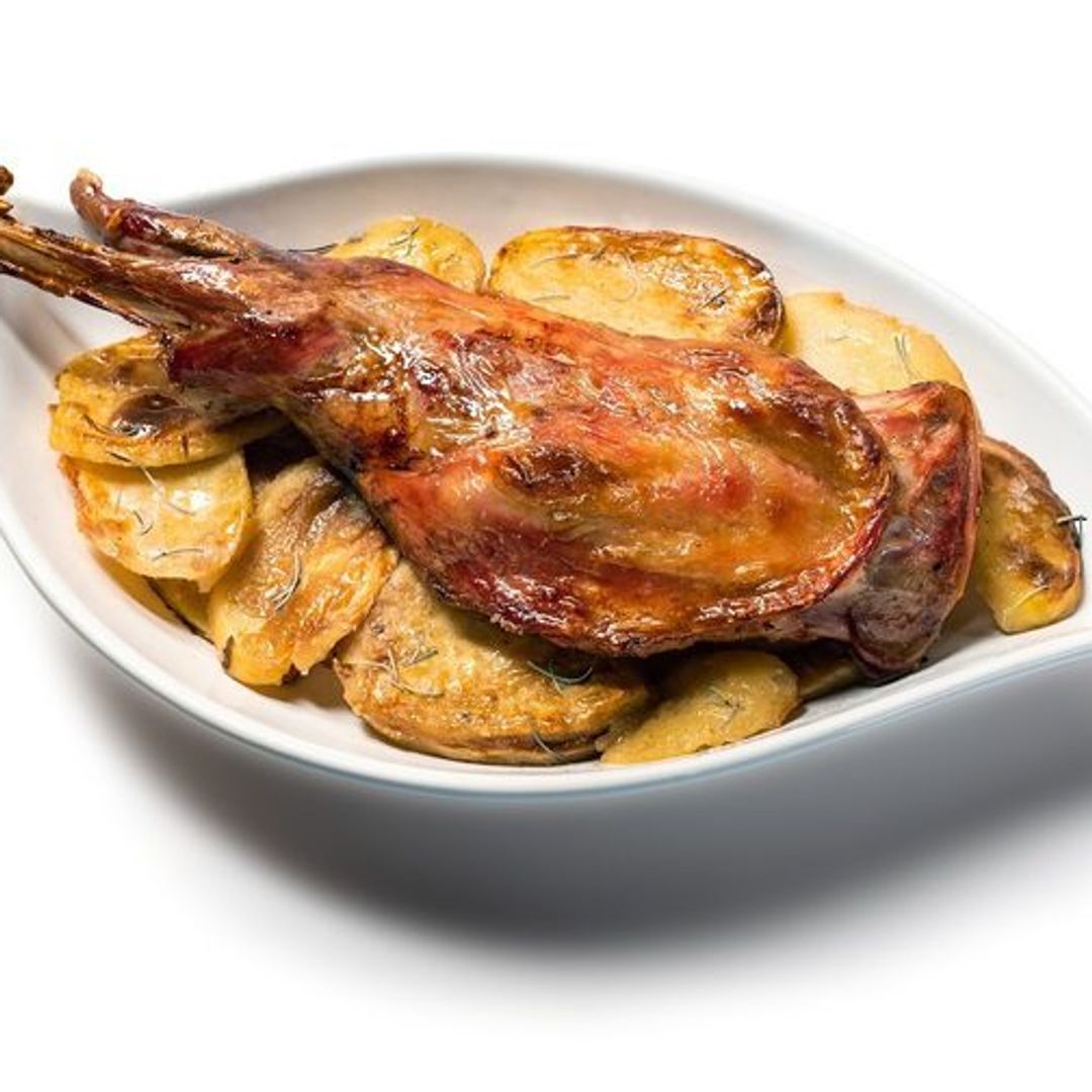 Pierna asada de ternasco de Aragón