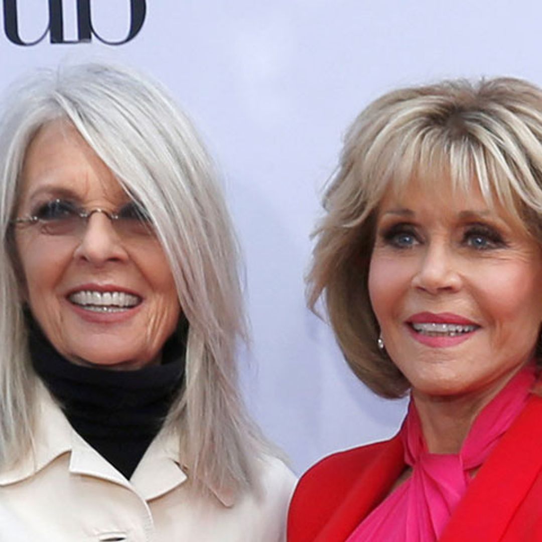 Jane Fonda y Diane Keaton, dos atrevidos estilos sobre la alfombra roja