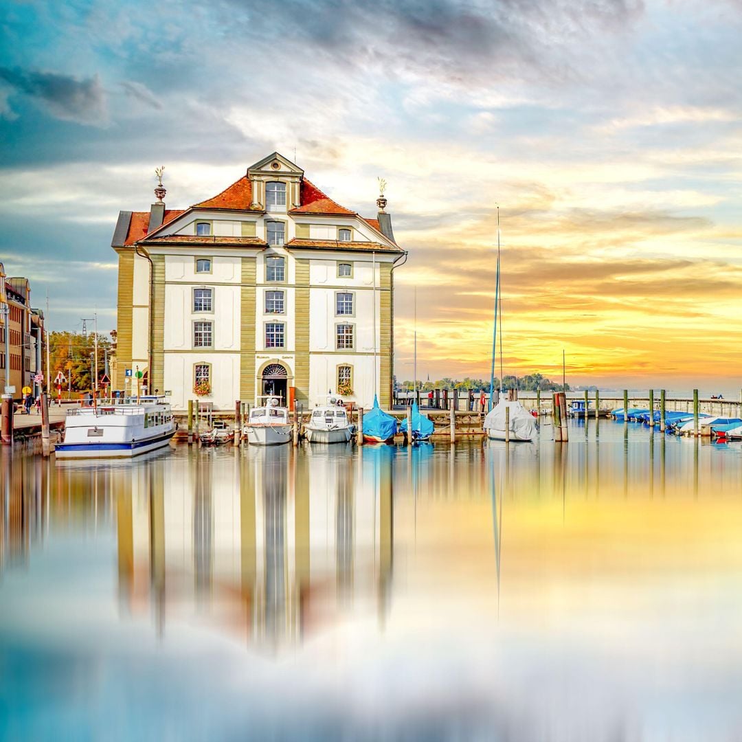 Kornhaus, antiguo granero portuario de Rorschach, Suiza, lago Constanza