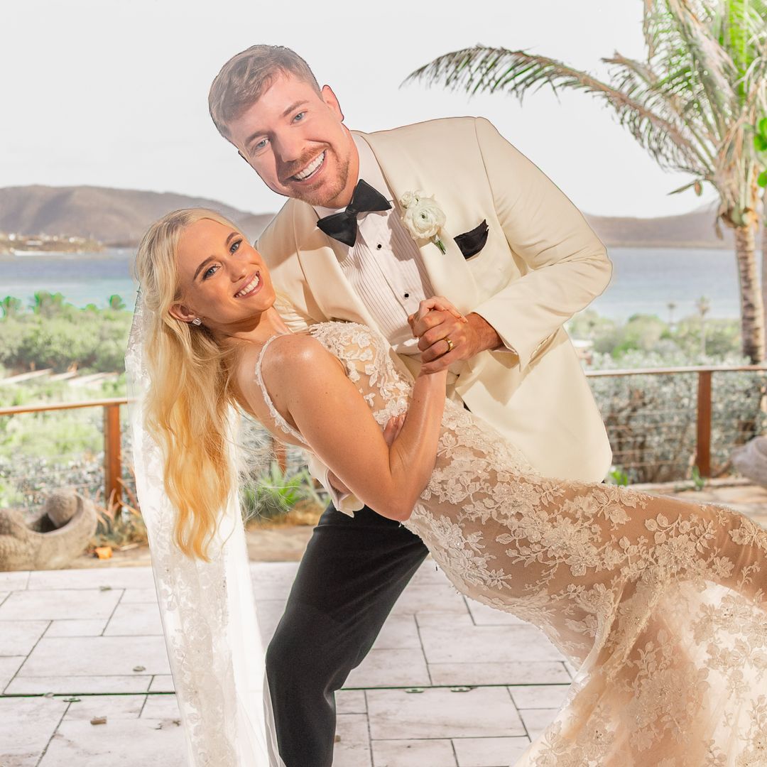 MrBeast y Thea Booysen ya son marido y mujer, así fue la íntima boda en una isla privada del Caribe