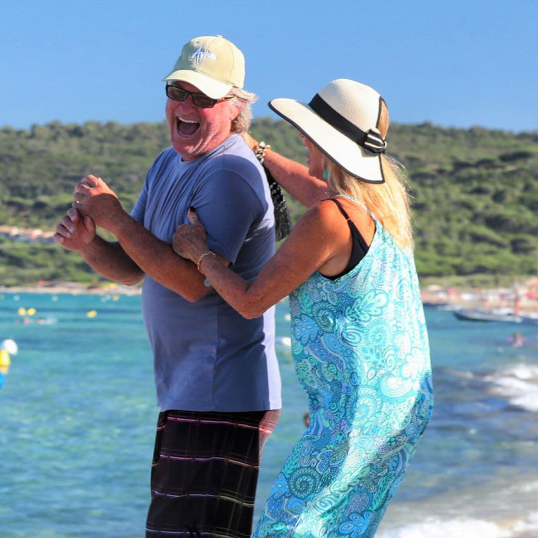 Kurt Russell y Goldie Hawn, amor y carcajadas en Saint Tropez 54 años después de conocerse