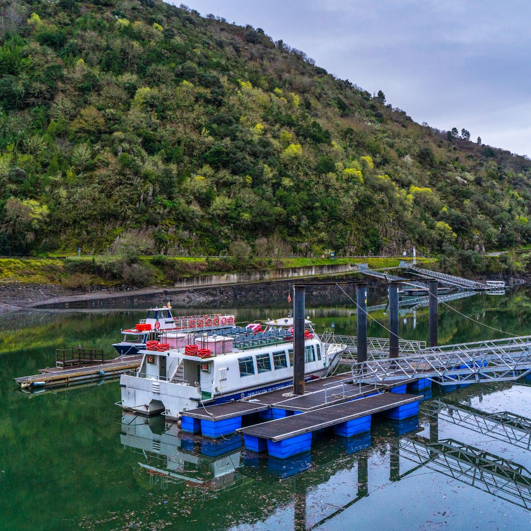 Paisaje en la Ribeira Sacra, Lugo, Galicia