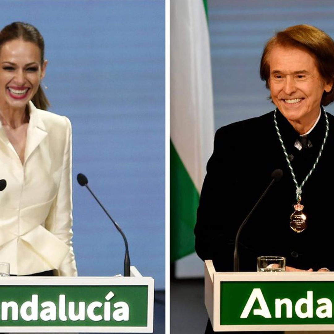 Eva González y Raphael, lágrimas y orgullo en la celebración del día de Andalucía