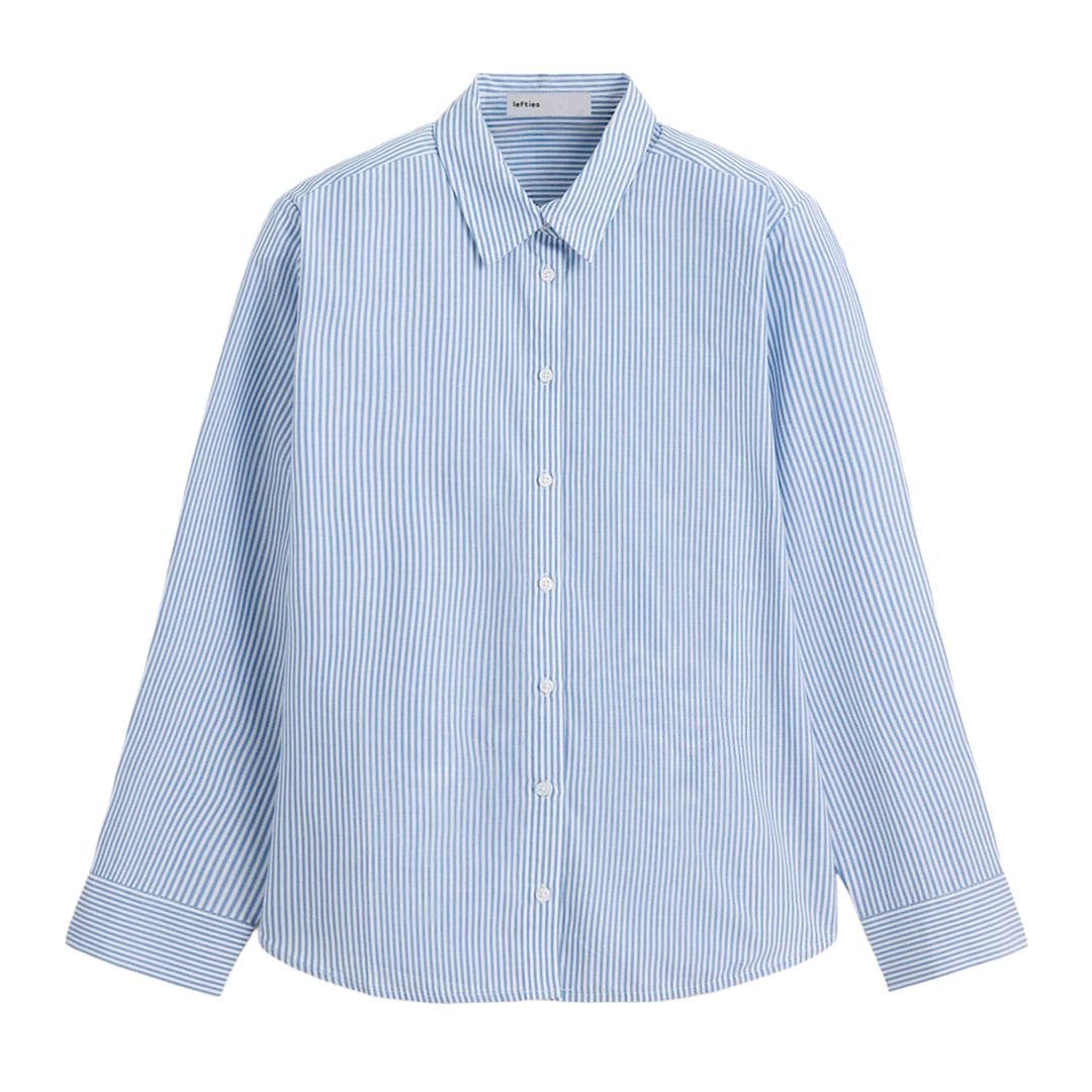 Camisa de rayas (12,99 €), de Lefties