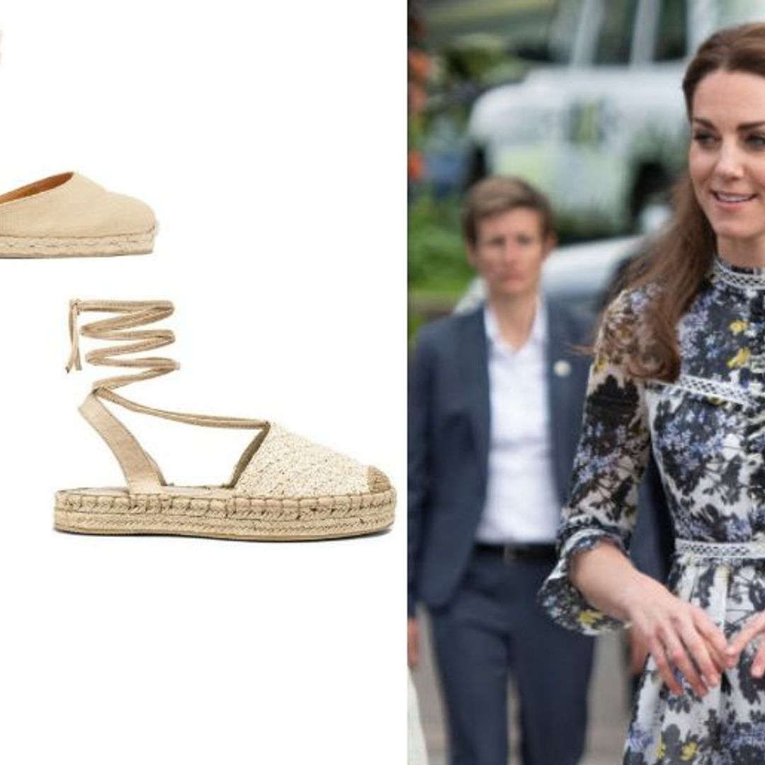 Versátiles y elegantes: Kate Middleton y sus 'espadrilles' ideales para el verano