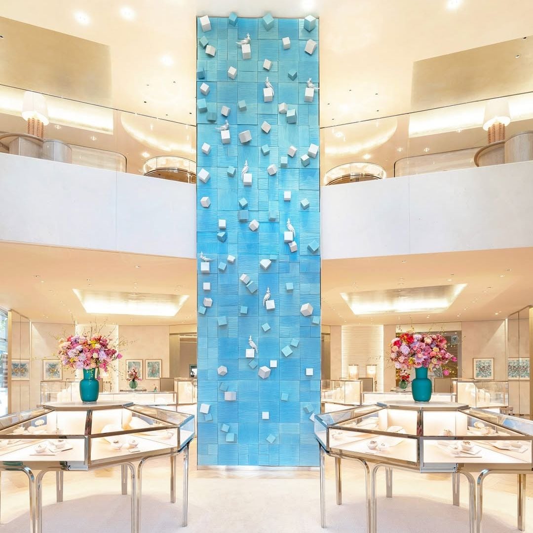 Un vistazo al interior de la nueva flagship de Tiffany en la CDMX.