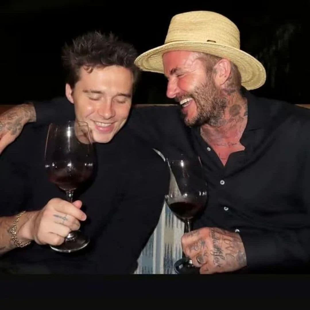 El desgarrador mensaje de David Beckham a su hijo Brooklyn en el Día del Padre: 'Te amo'