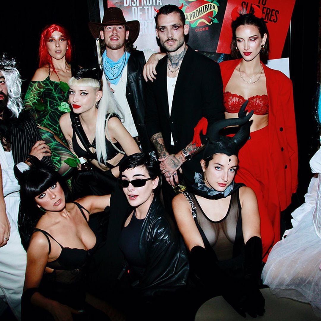 Reunión de actores, cantantes e 'influencers' en la fiesta de Halloween más exclusiva de Madrid