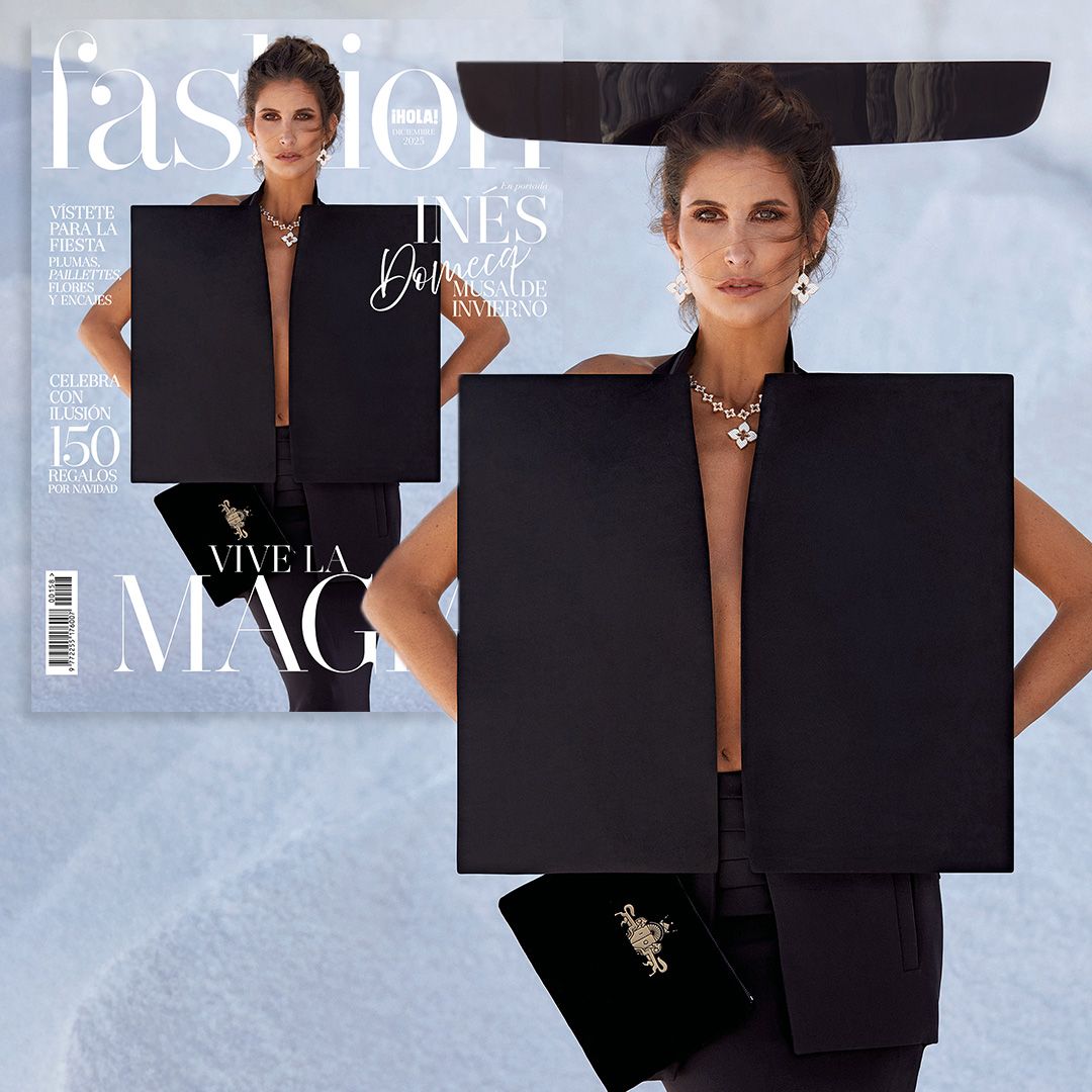 YA A LA VENTA: Inés Domecq, con los pies en la tierra y la mirada al futuro, nueva portada de FASHION diciembre