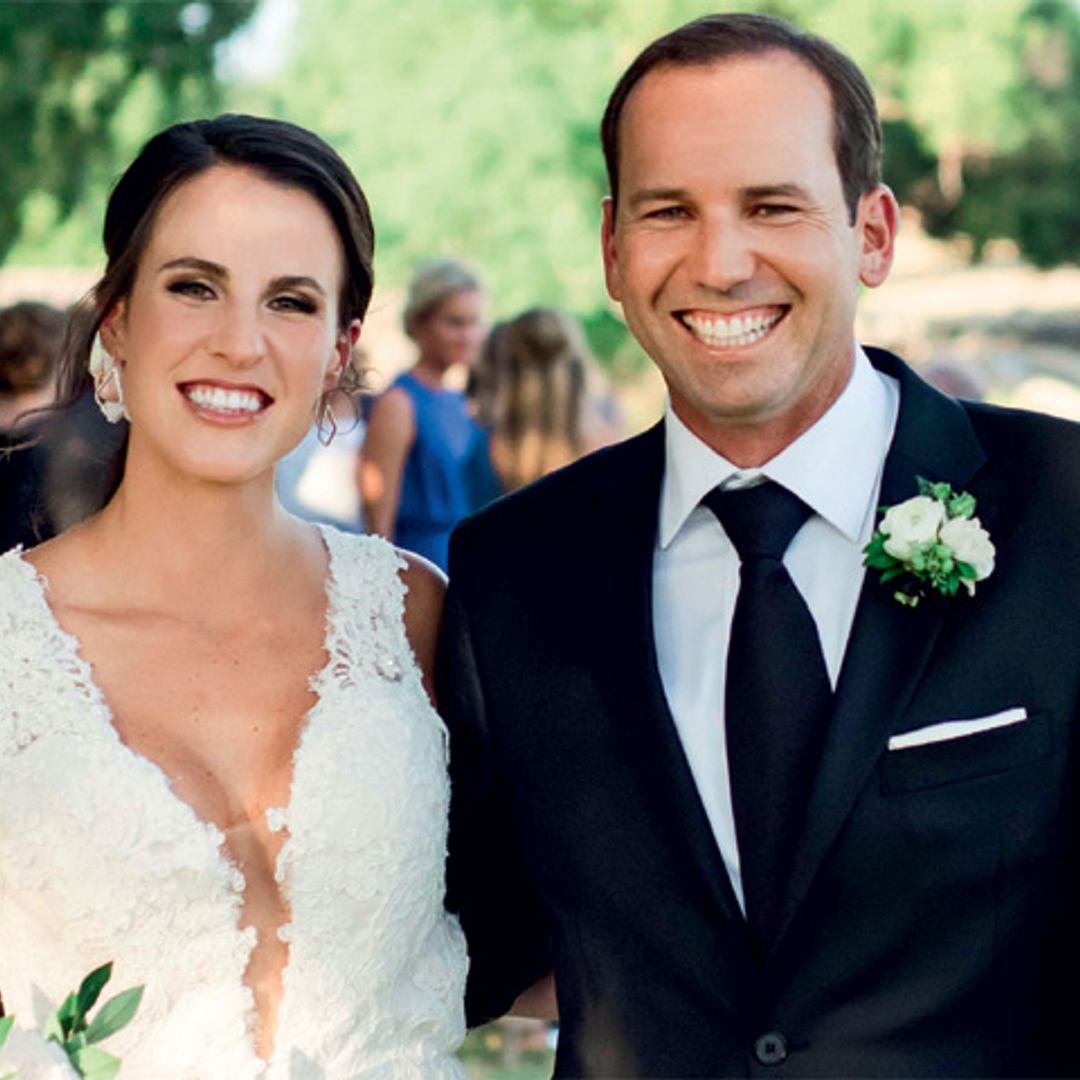 Excepcional reportaje en ¡HOLA! de la romántica boda de Sergio García