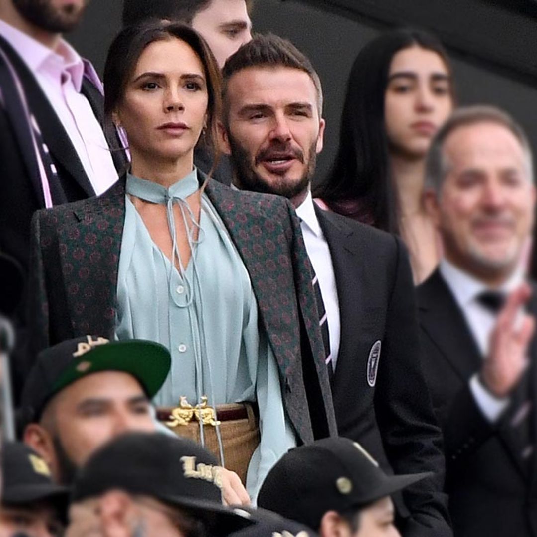 Victoria Beckham vs Eva Longoria: duelo de estilo en el campo de fútbol