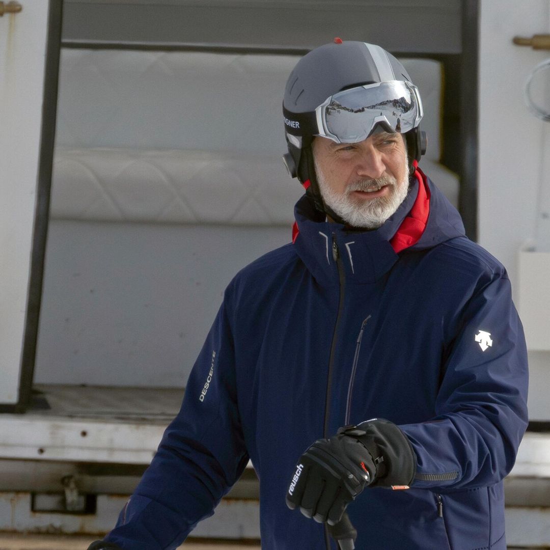 Felipe VI, rey de las pistas de Baqueira: analizamos su impecable estilo para esquiar