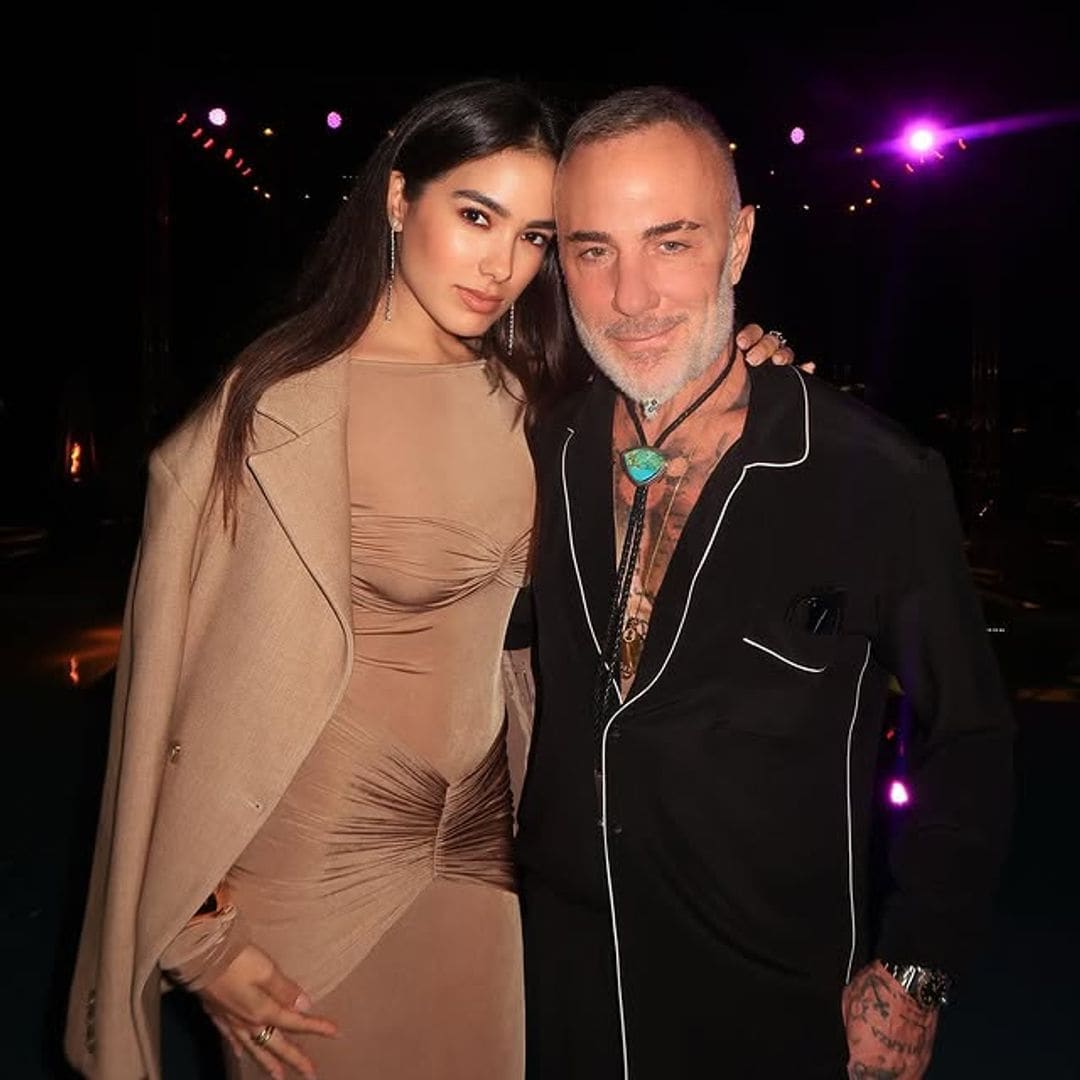 Sharon Fonseca conmueve con obsequio a Gianluca Vacchi en memoria de su amado hijo