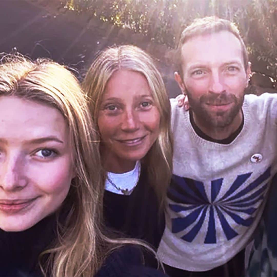 Las fotos familiares de Gwyneth Paltrow con su ex Chris Martin y su marido Brad Falchuk por el Día del Padre