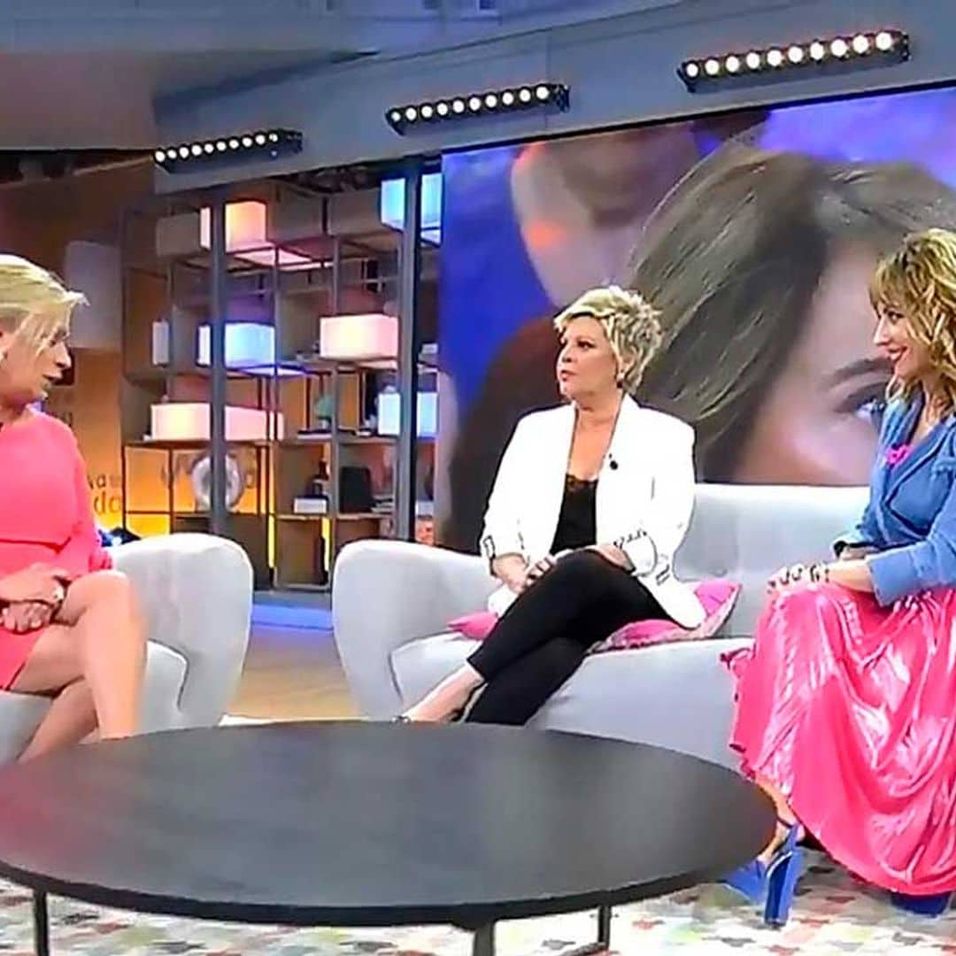 Terelu Campos y Carmen Borrego ponen en común sus diferencias: 'No me gustó que te fueras de Sálvame'