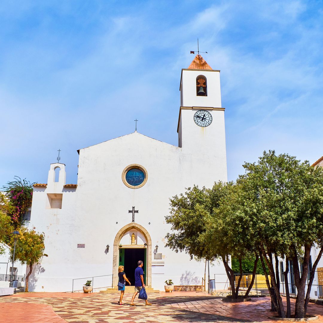Iglesia de Sant Pere, Calella de Palafrugell, Girona, Costa Brava