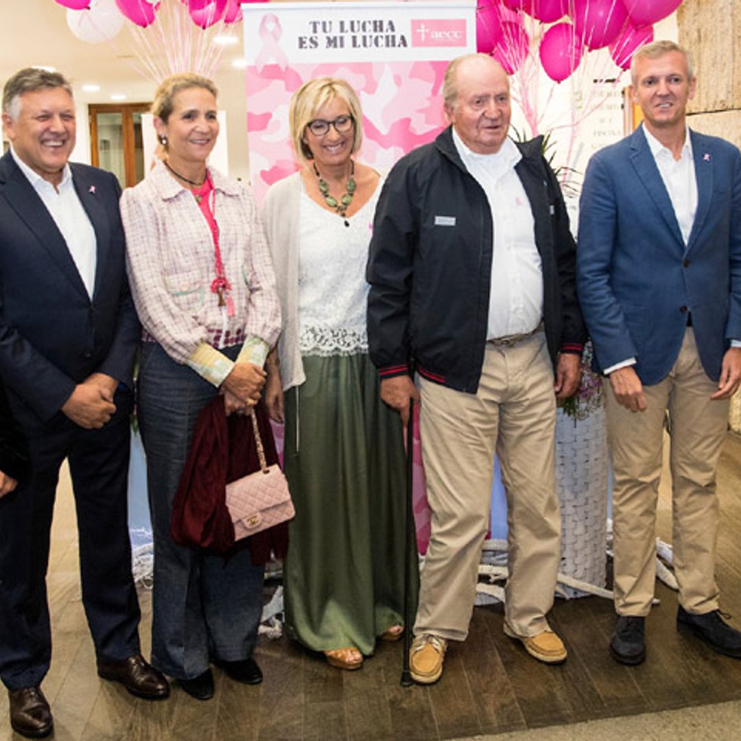 ¿Dónde estaban el rey Juan Carlos y la infanta Elena durante los Premios Princesa de Asturias?