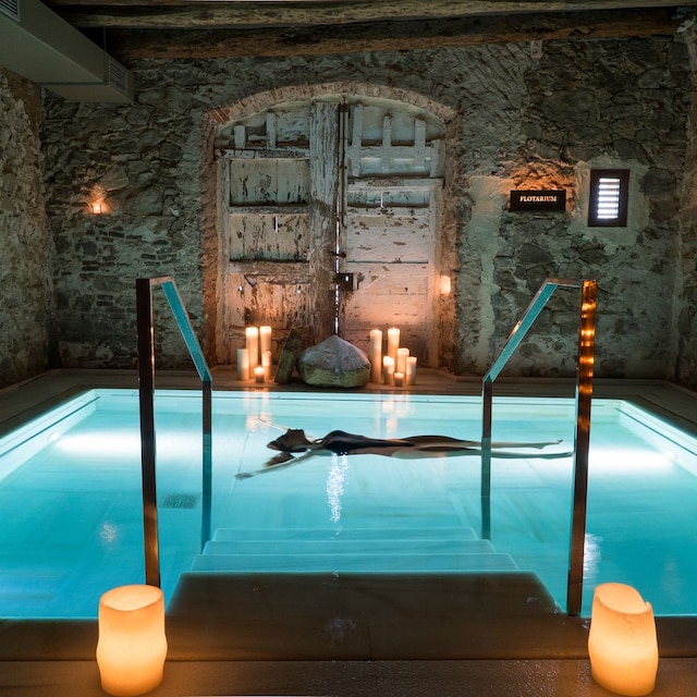 Spa del ecoresort Mas Salagros en Vallromanes, Barcelona