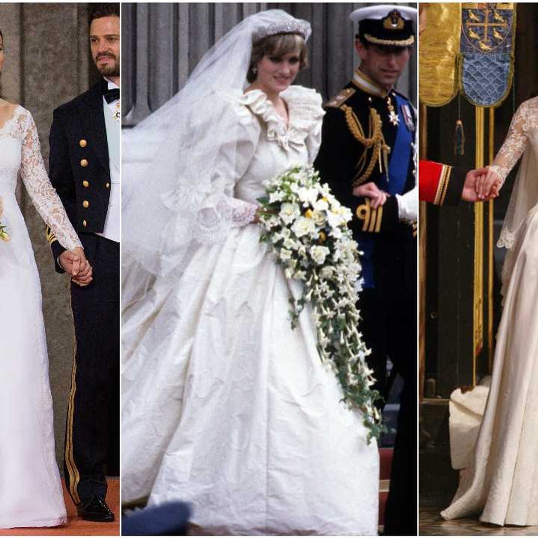 Royal weddings: los 10 vestidos de novia más admirados