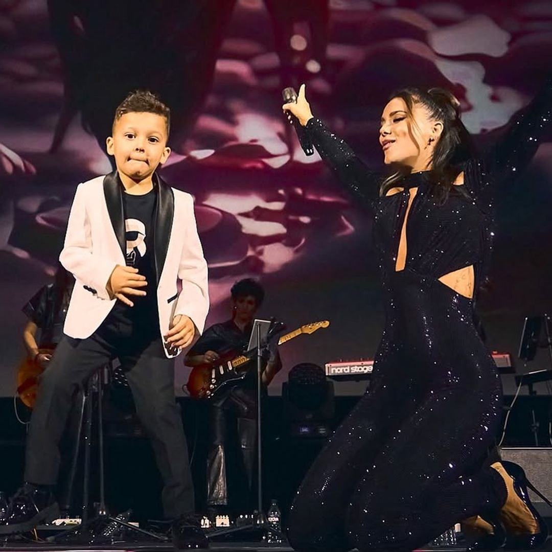 El momentazo de Lorena Gómez cantando junto a su hijo de 4 años con guiño a Isabel Pantoja