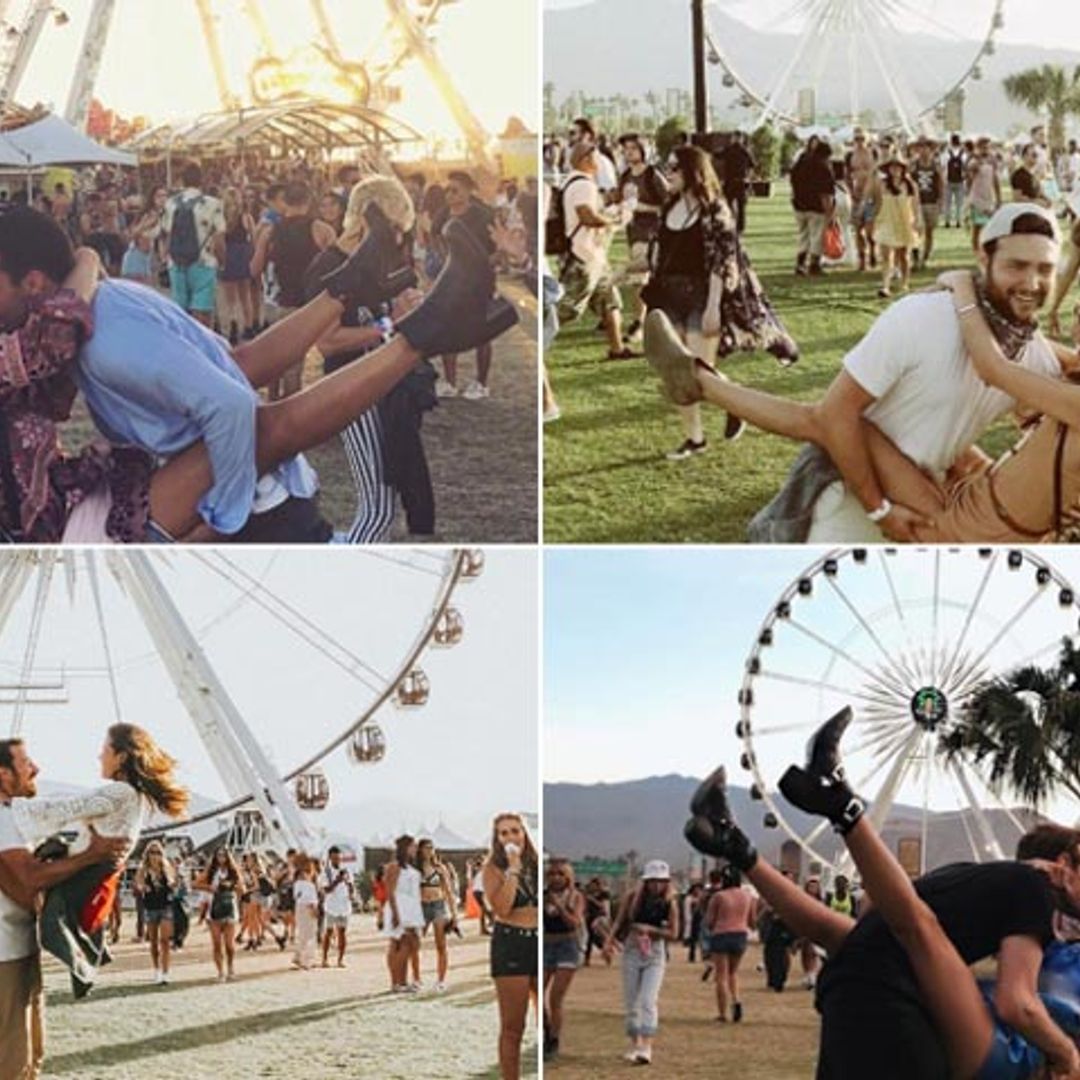 Esta es la imagen que toda bloguera se hace al llegar a Coachella