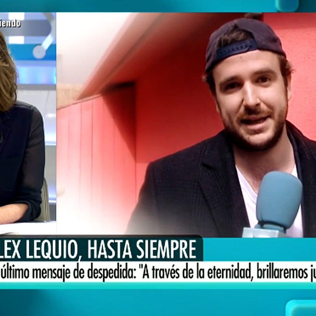 La emoción de Ana Rosa Quintana al despedirse de Álex, el hijo de su compañero Alessandro Lequio