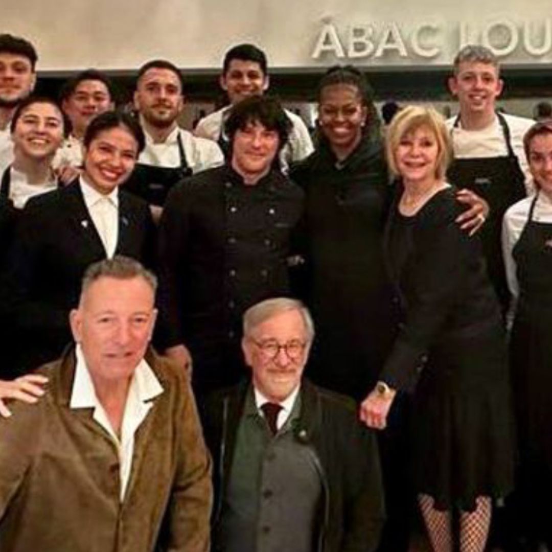 La emoción de Jordi Cruz al cocinar para Bruce Springsteen, los Spielberg y Michelle Obama durante su estancia en Barcelona