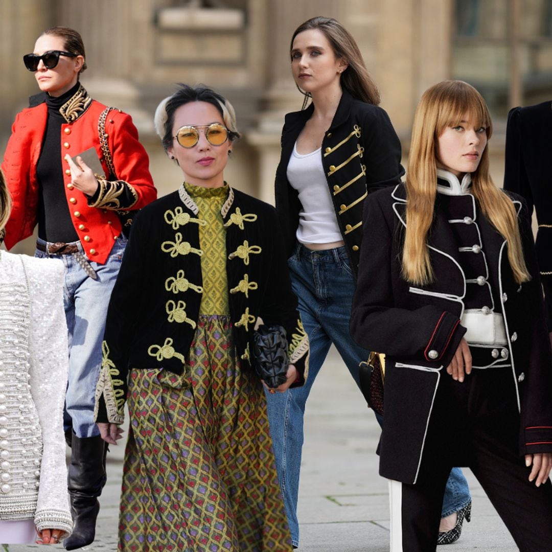 Las chaquetas de inspiración militar están por conquistar el 2026