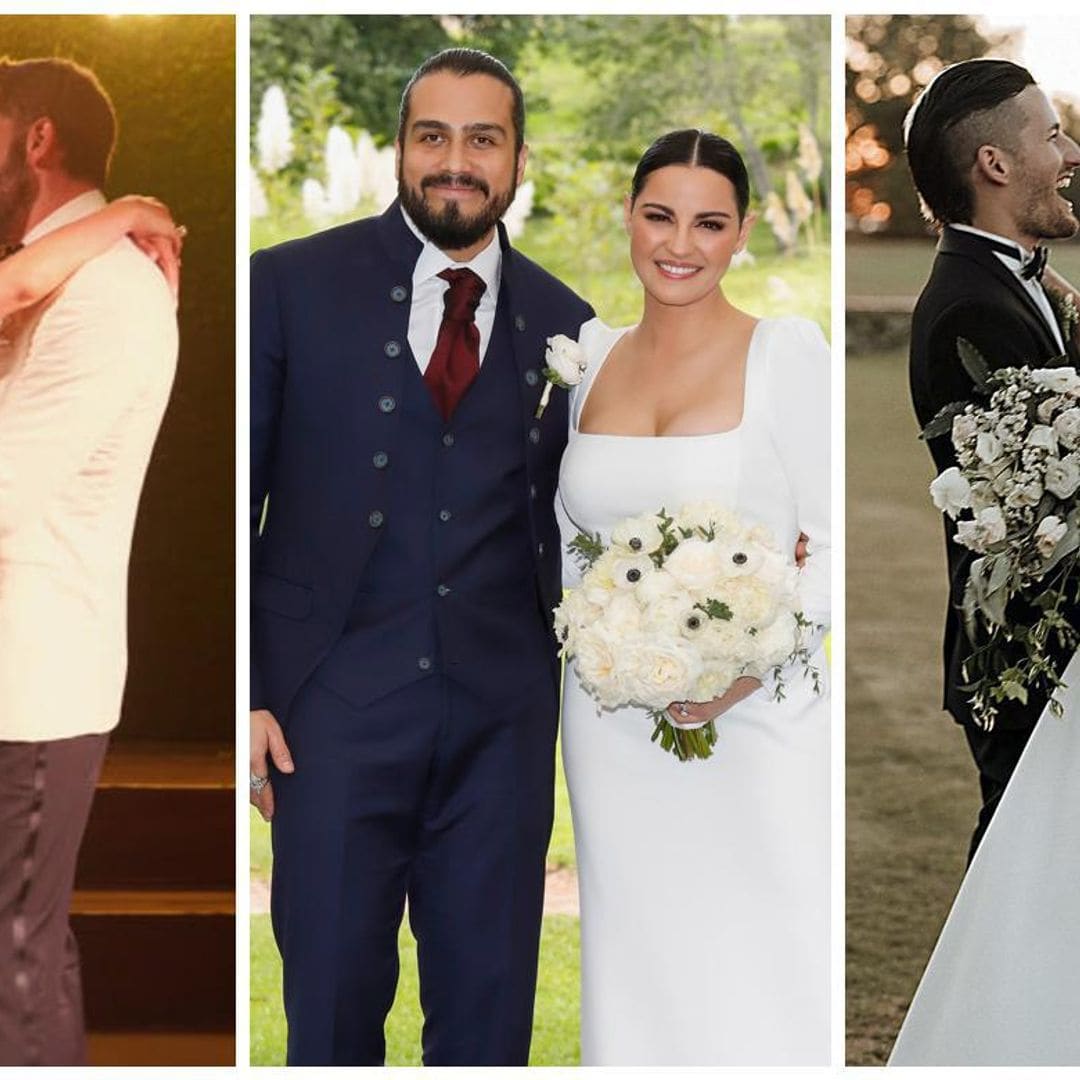 Los famosos que se convirtieron en marido y mujer este 2022