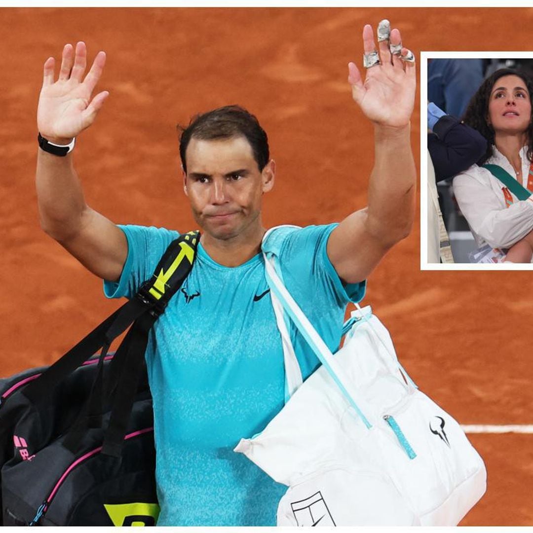 Nadal se refugia en su familia tras su derrota: ‘No sé si será mi última vez aquí, pero ha sido increíble’
