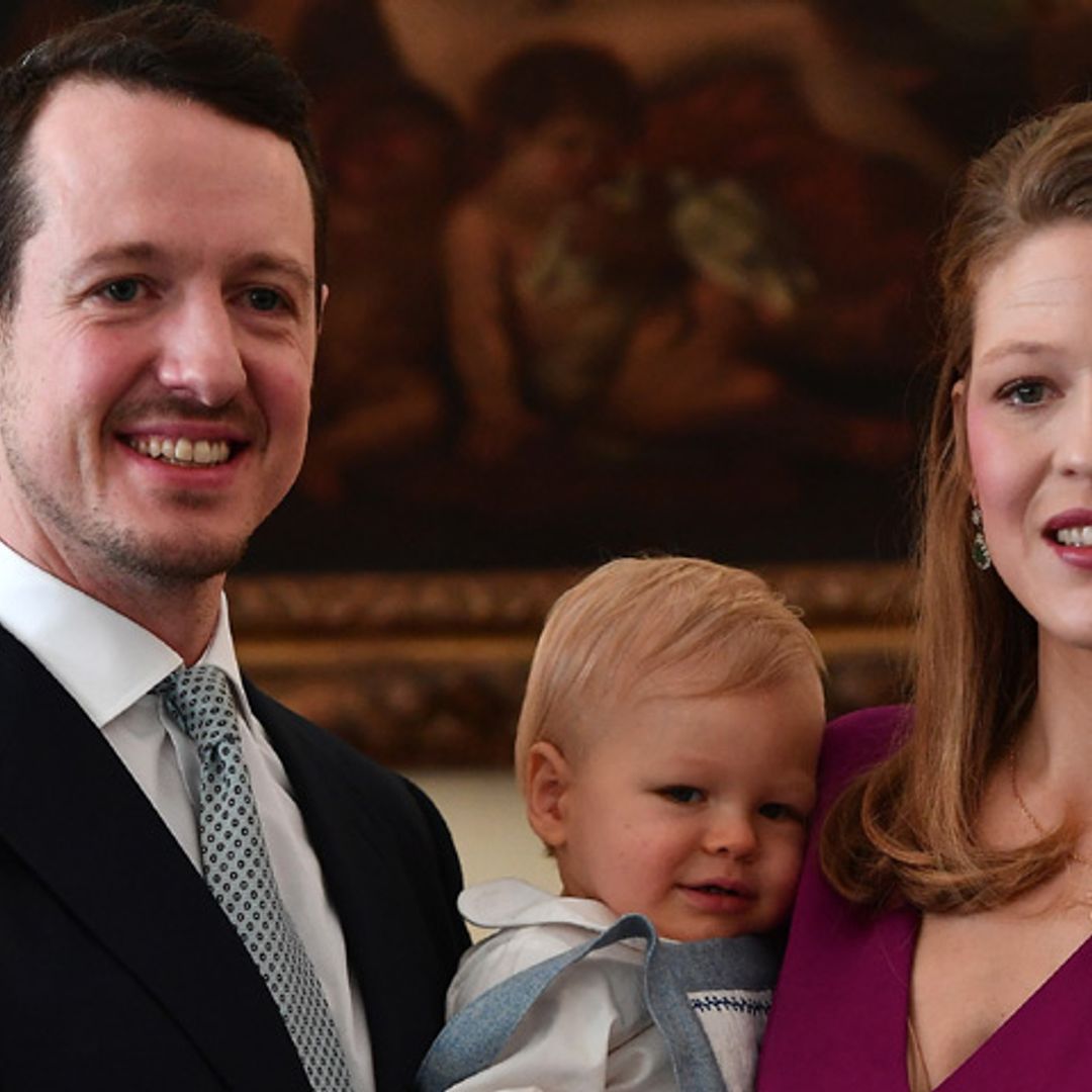 El príncipe Felipe de Serbia y Danica Marinkovic, felices en el bautizo de su hijo Stefan