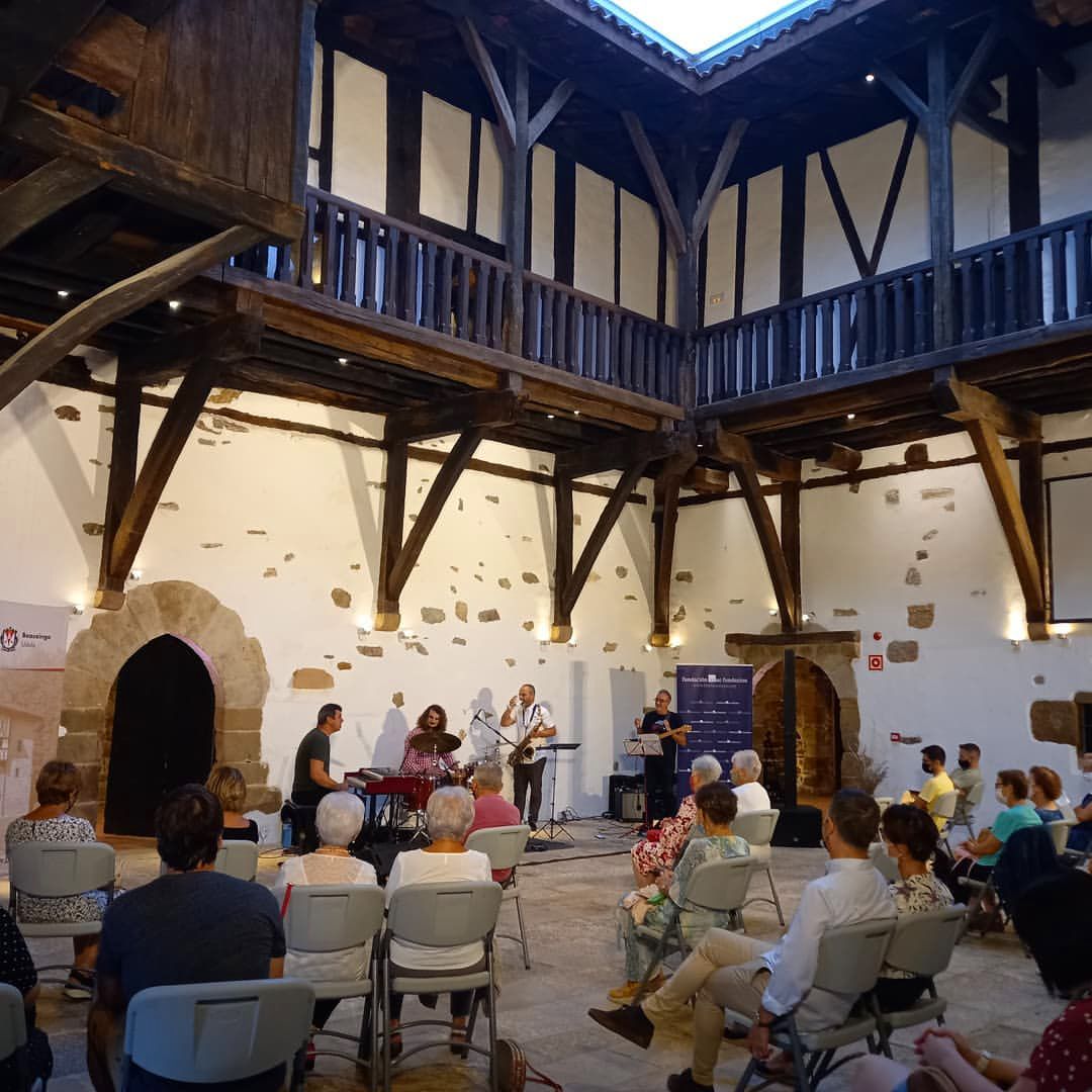 Actuación musical en el Palacio de Igarza, Beasain, Guipúzcoa