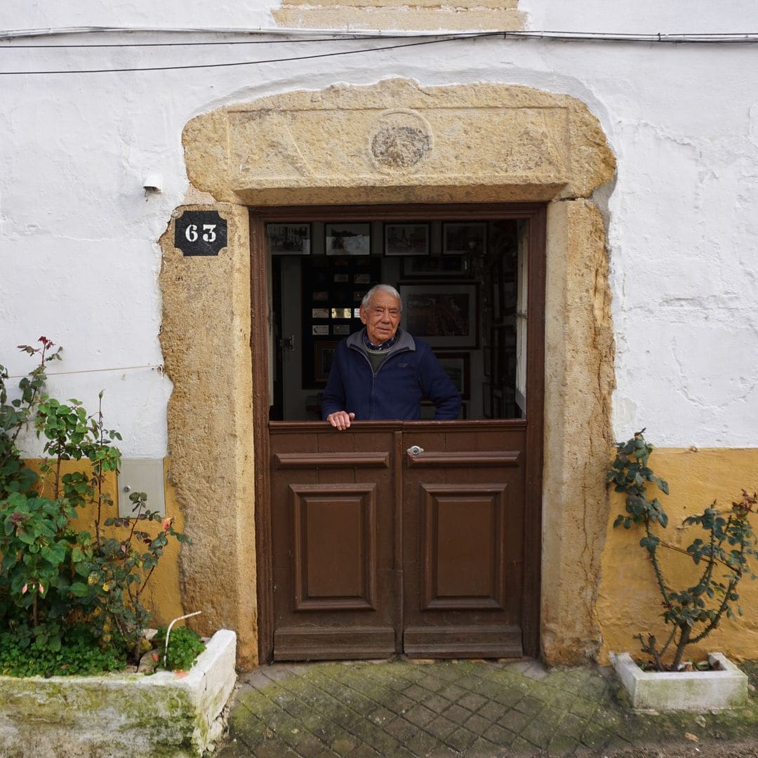 Abel da S. Vieira dos Santos, tiene un pequeño museo en su casa de Tomar, Portugal