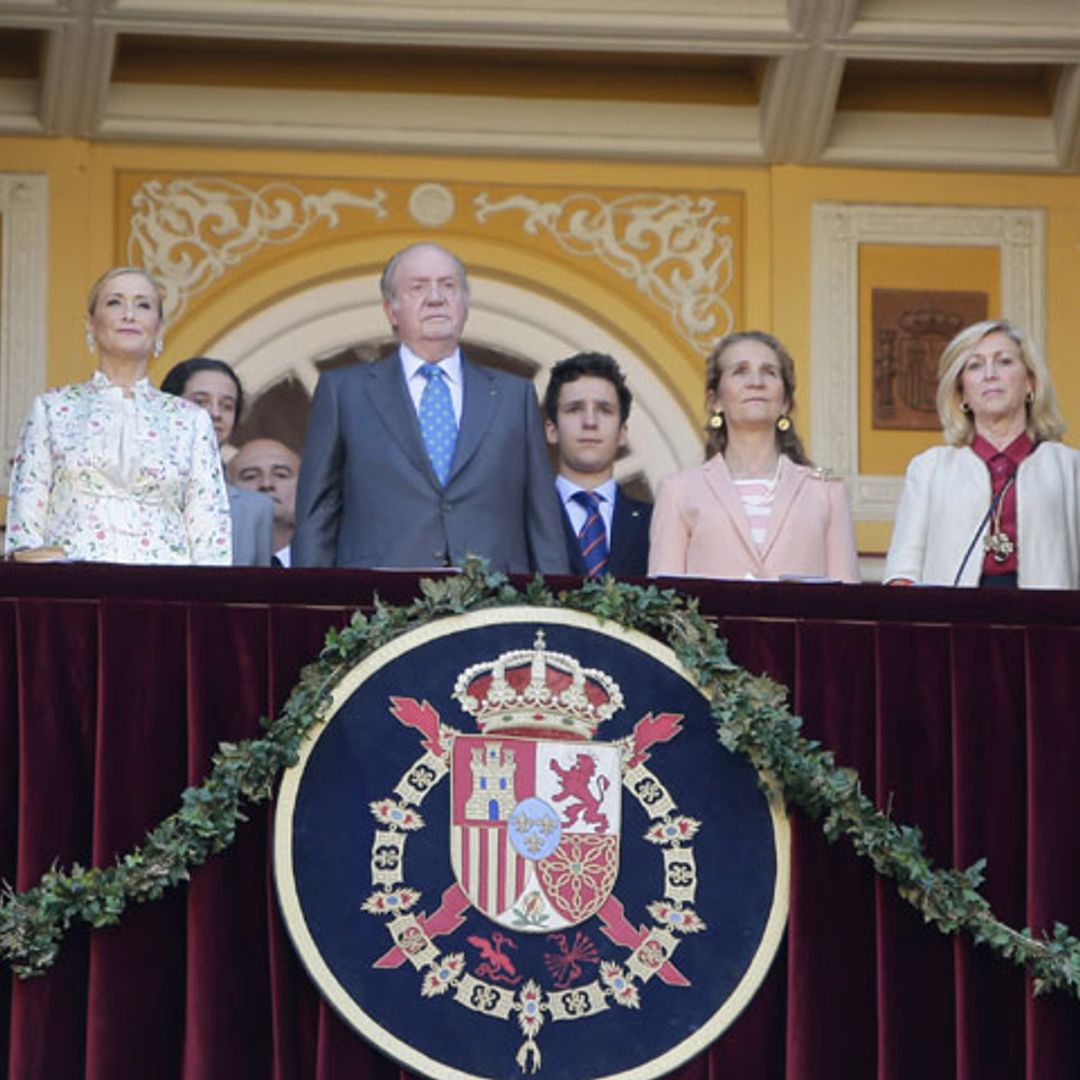 Felipe de Marichalar reaparece a su regreso a España acompañando al rey Juan Carlos
