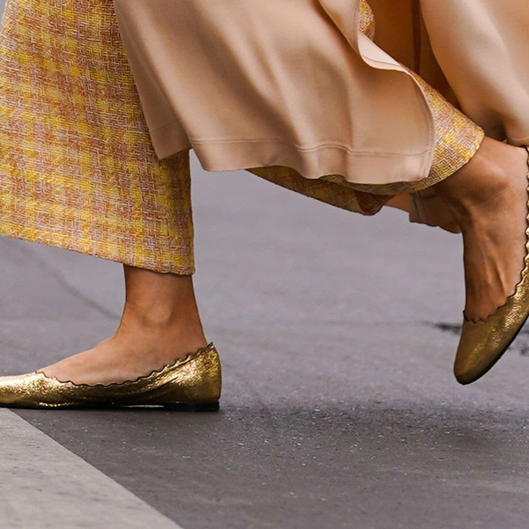 Bailarinas de colores para mujeres que adoran vestir con básicos