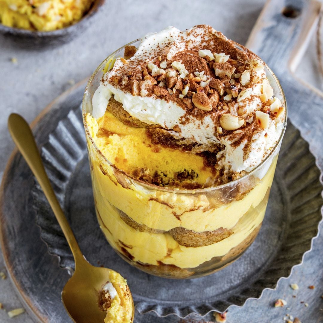 Fácil, vistosa e irresistible: así es la versión más otoñal del tiramisú