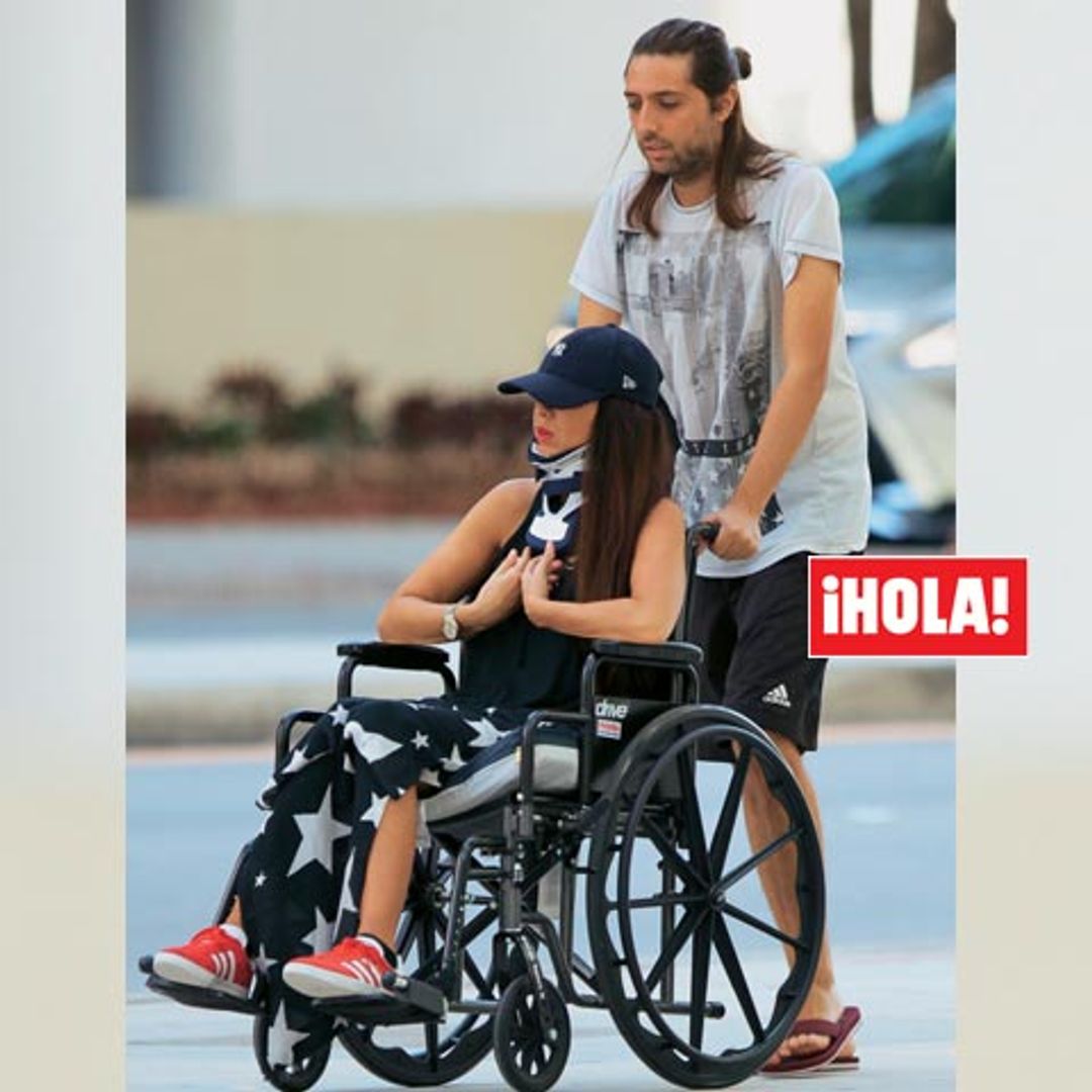 En ¡HOLA!, las impactantes imágenes de Sara Verdasco tras su accidente