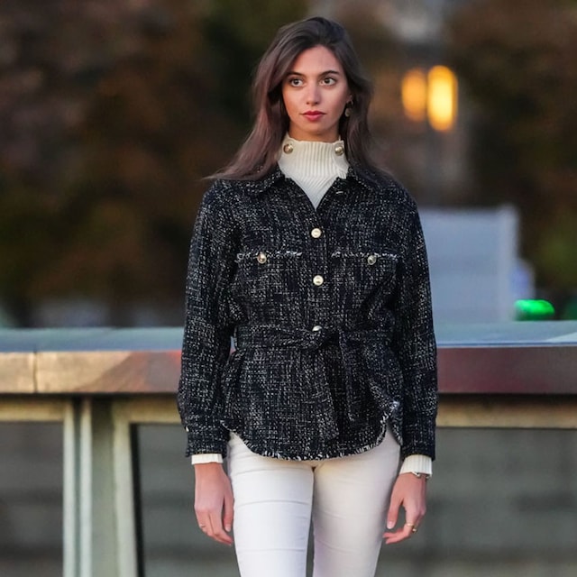 sobrecamisa tweed