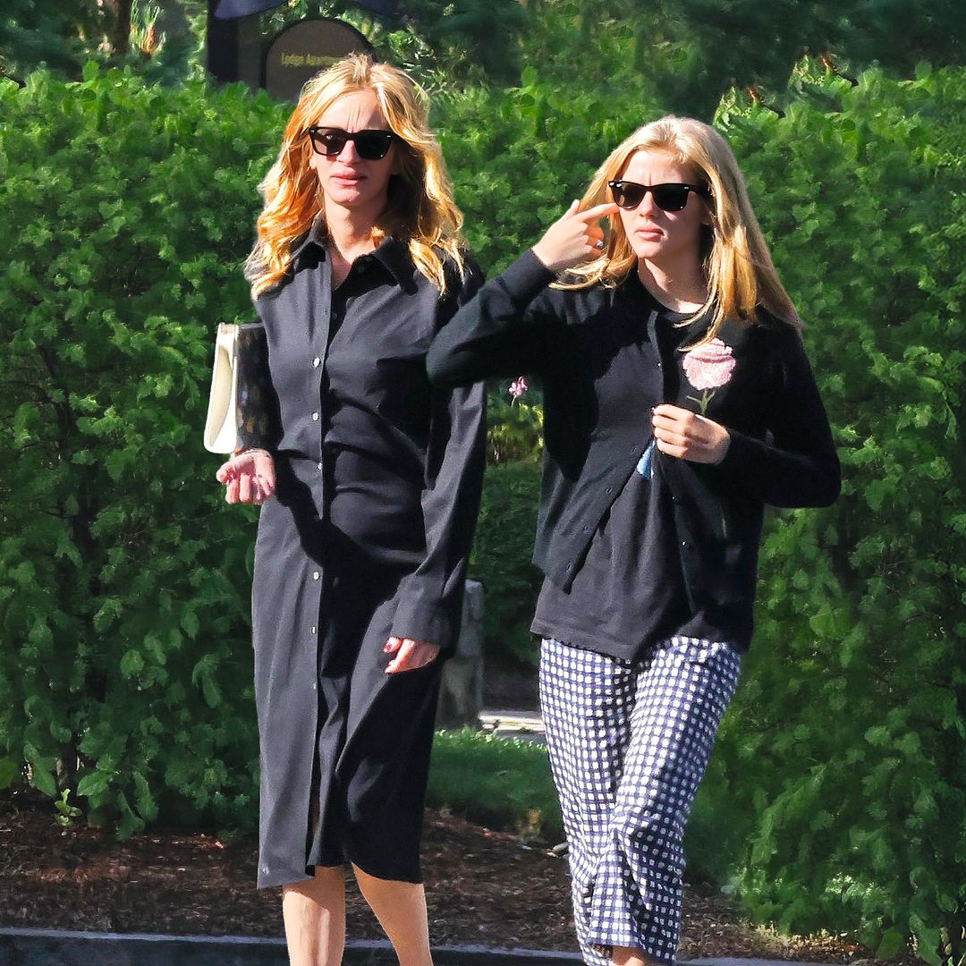 Julia Roberts reaparece con su hija Hazel, de 21 años, su clon y heredera