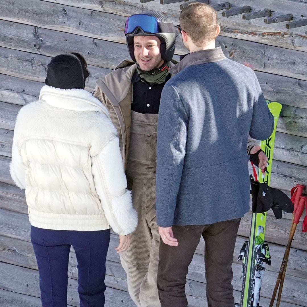 Pierre Casiraghi y Beatrice Borromeo en la estación de esquí más exclusiva
