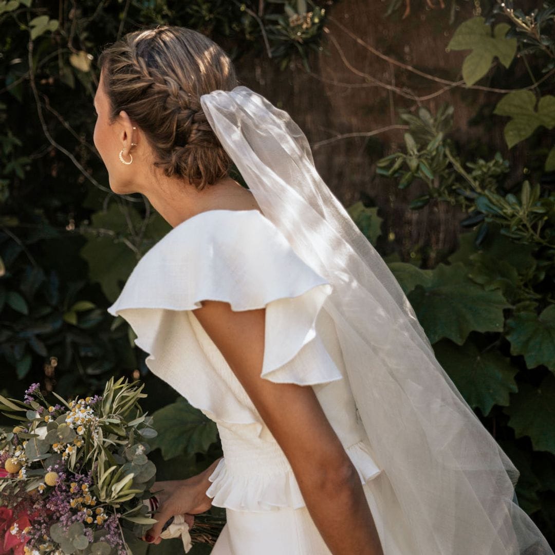 10 peinados de novia sencillos y elegantes para chicas con estilo