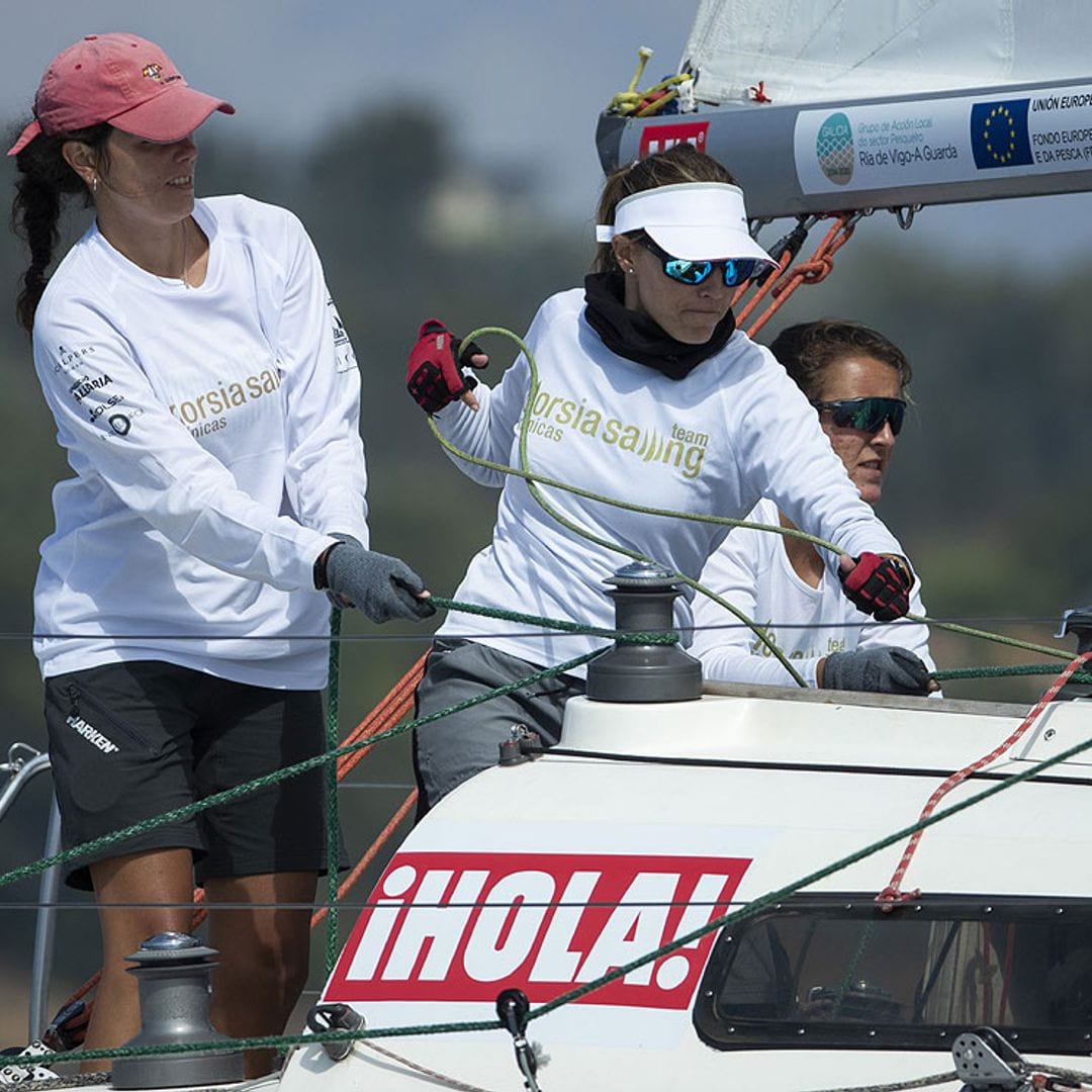 El viento ayuda a los veleros en la jornada inaugural del 36º Trofeo Príncipe de Asturias