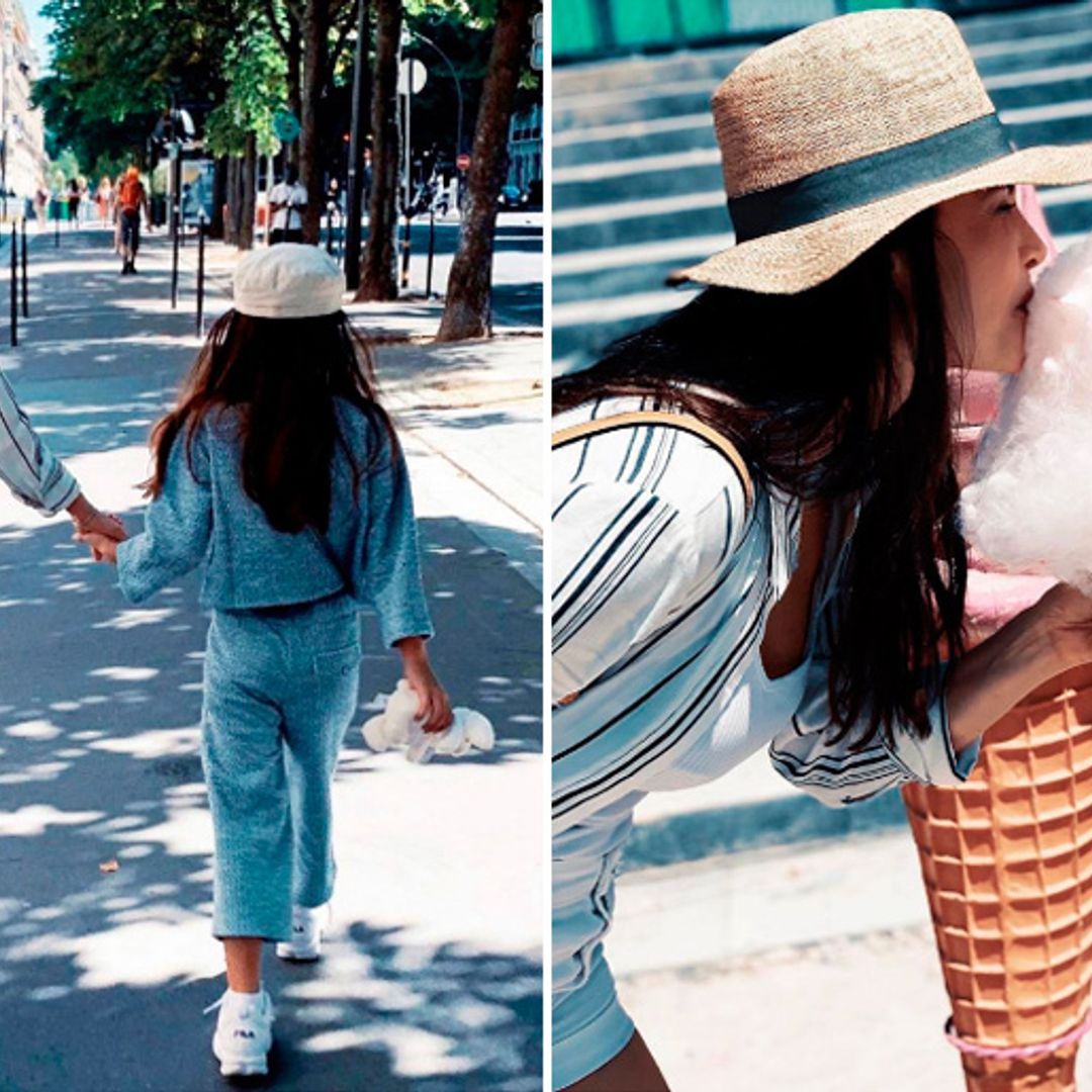 ¡Juntas en París! Chiquinquirá Delgado y su hija Carlota disfrutan de un verano muy europeo