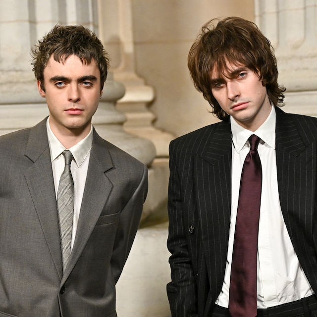 Lennon y Gene, hijos de Liam Gallagher, cantante de Oasis