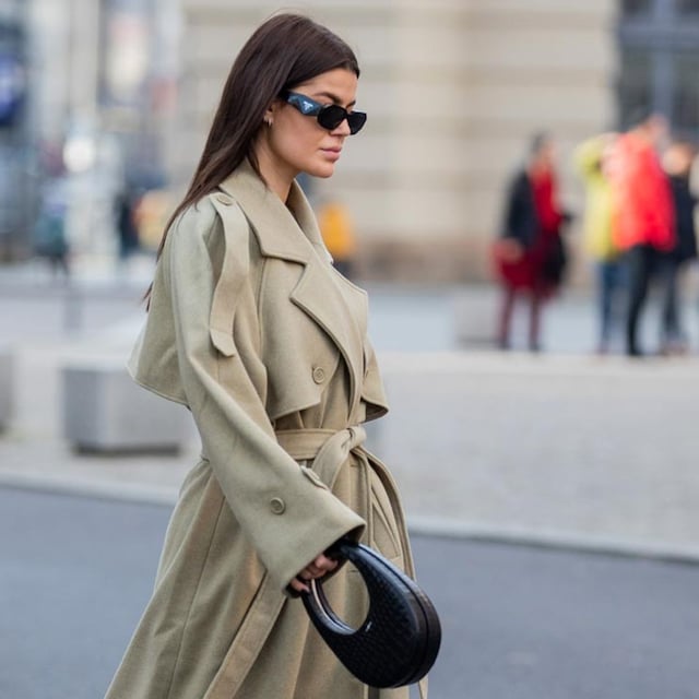 abrigo beige looks