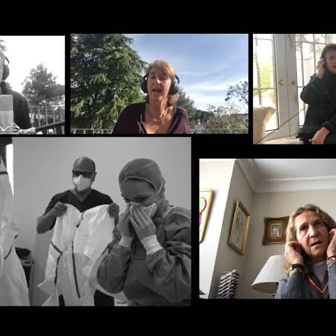 La infanta Elena se atreve ahora con un tema de Coldplay en apoyo al personal sanitario