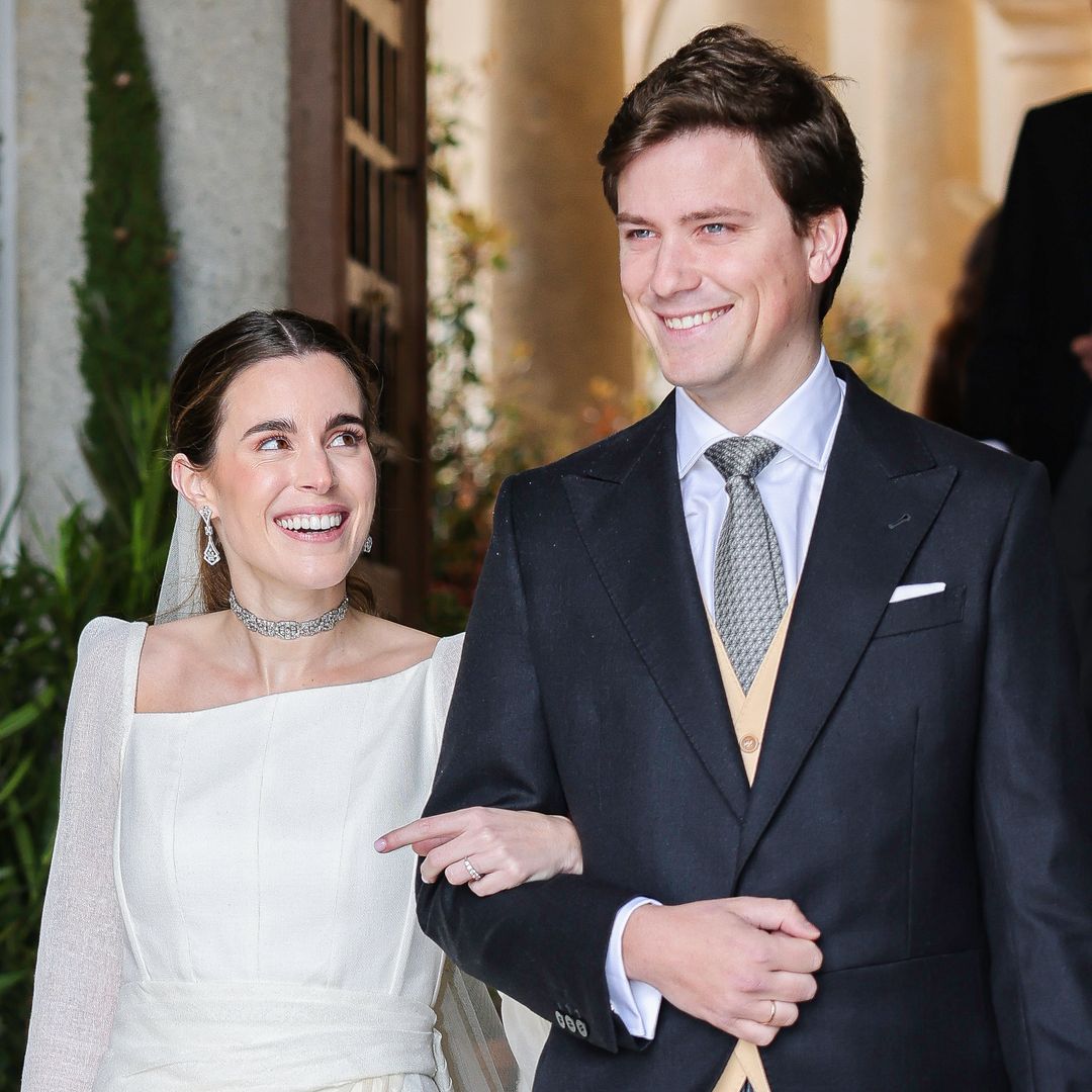Todos los detalles de la boda Borbón-Dos Sicilias que ha reunido a la alta aristocracia en Toledo: del vestido de la novia a los invitados